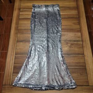 Haoduoyi Full Sequin Long Pencil Skirt - Size Small
